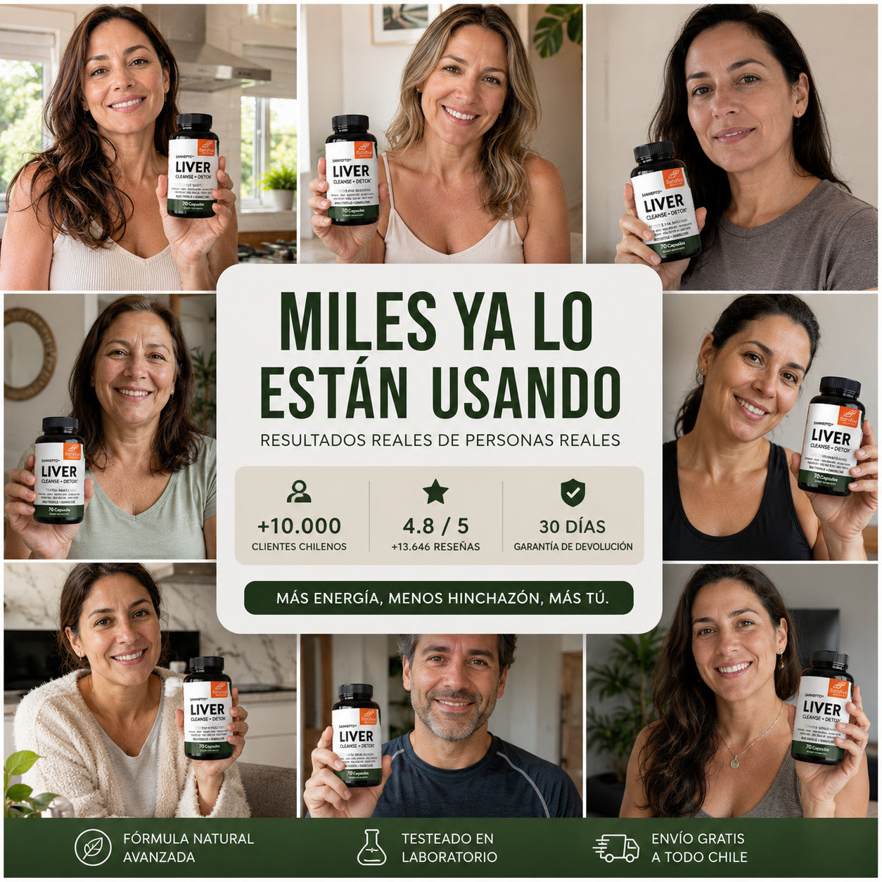 🍃 LIVER® - Detox Natural Premium · 70 Cápsulas + Envío Gratis